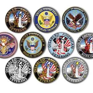 Army badges. Military units emblems – MasterBundles