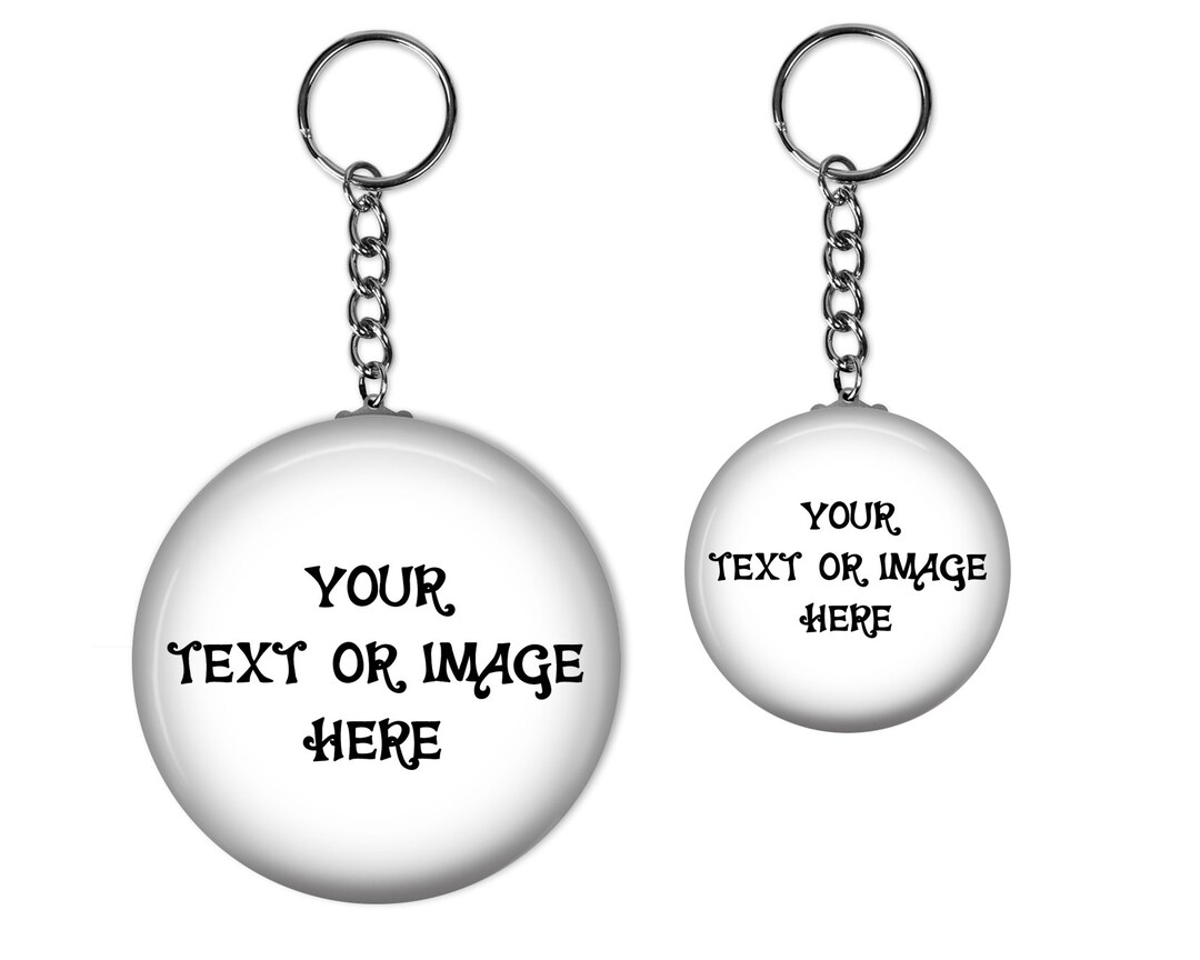Custom Keychain Personalized Keychain Party Favor Keychain Etsy