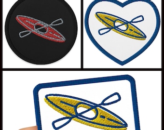 Kayaking patch | Kayak patch | Kayaker gift | Paddling gift | Stand up Paddling | Canoe gift | Boating gift | SUP patch | Boater gift