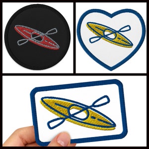 Kayaking patch | Kayak patch | Kayaker gift | Paddling gift | Stand up Paddling | Canoe gift | Boating gift | SUP patch | Boater gift