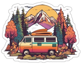Van Life Sticker | Camper Van Sticker | Camping Sticker | VanLife Sticker | RV sticker | RV gift | Camper sticker | Camper Aufkleber