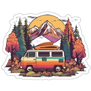 Van Life Sticker | Camper Van Sticker | Camping Sticker | VanLife Sticker | RV sticker | RV gift | Camper sticker | Camper Aufkleber