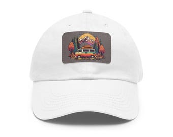 Chapeau Van Life | Chapeau de camping-car | Casquette VanLife | Chapeau de camping | Chapeau de camp en coton | Cadeau camping | Cadeau camping-car | Cadeau Van Life | Chapeau de camping-car | Cadeau pour camping-car
