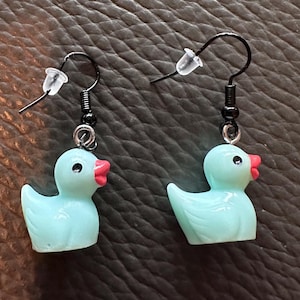Dangle earrings | Duck Accessory | Rubber Ducks | Duck Duck Jeep Gift | Mother’s Day gift | Petite Duck earrings | Gift for girls | Hunting