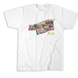 Asbury Park New Jersey NJ Retro Vintage TShirt T-Shirt, Sweatshirt, Hoodie, Tote Bag - 250102