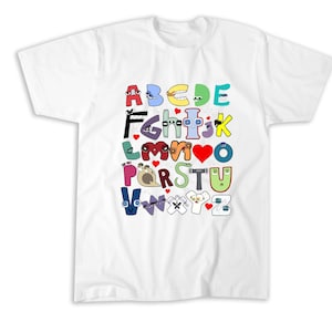 Alphabet Lore A-Z I Love You Letter for kids Boys and Girls T-Shirt, Sweatshirt, Hoodie, Tote Bag - 248634