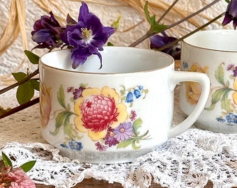 tea cup, porcelain, vintage