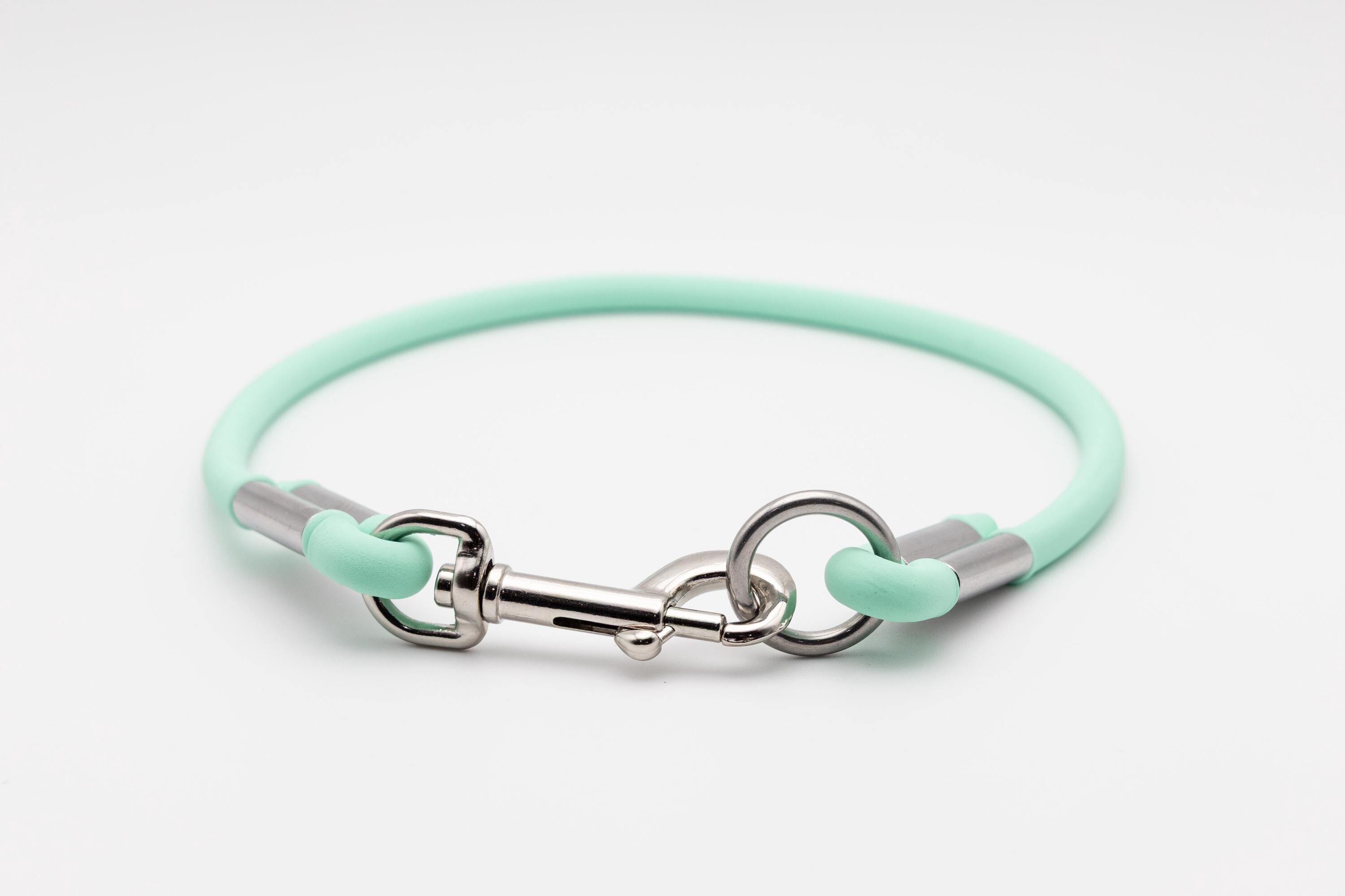 Simple Tag Collar - Biothane Coated Rope, 1/4