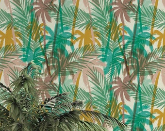 palm tree wallpaper etsy
