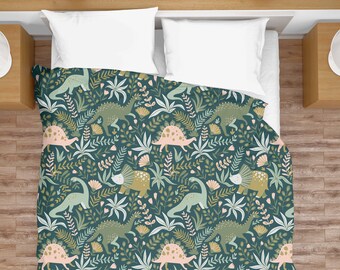 Dinosaur Duvet Cover Etsy