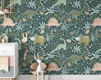 Dinosaur Wallpaper Etsy Dinosaur Wallpaper Etsy