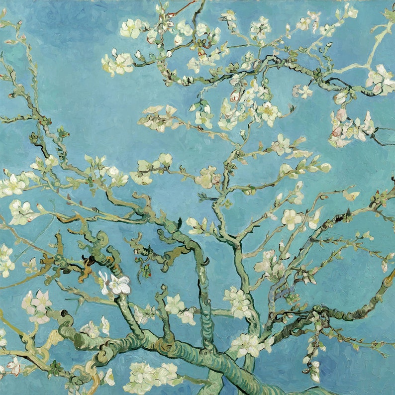 Van Gogh Shower Curtain Classic Art Famous Painting Art Etsy