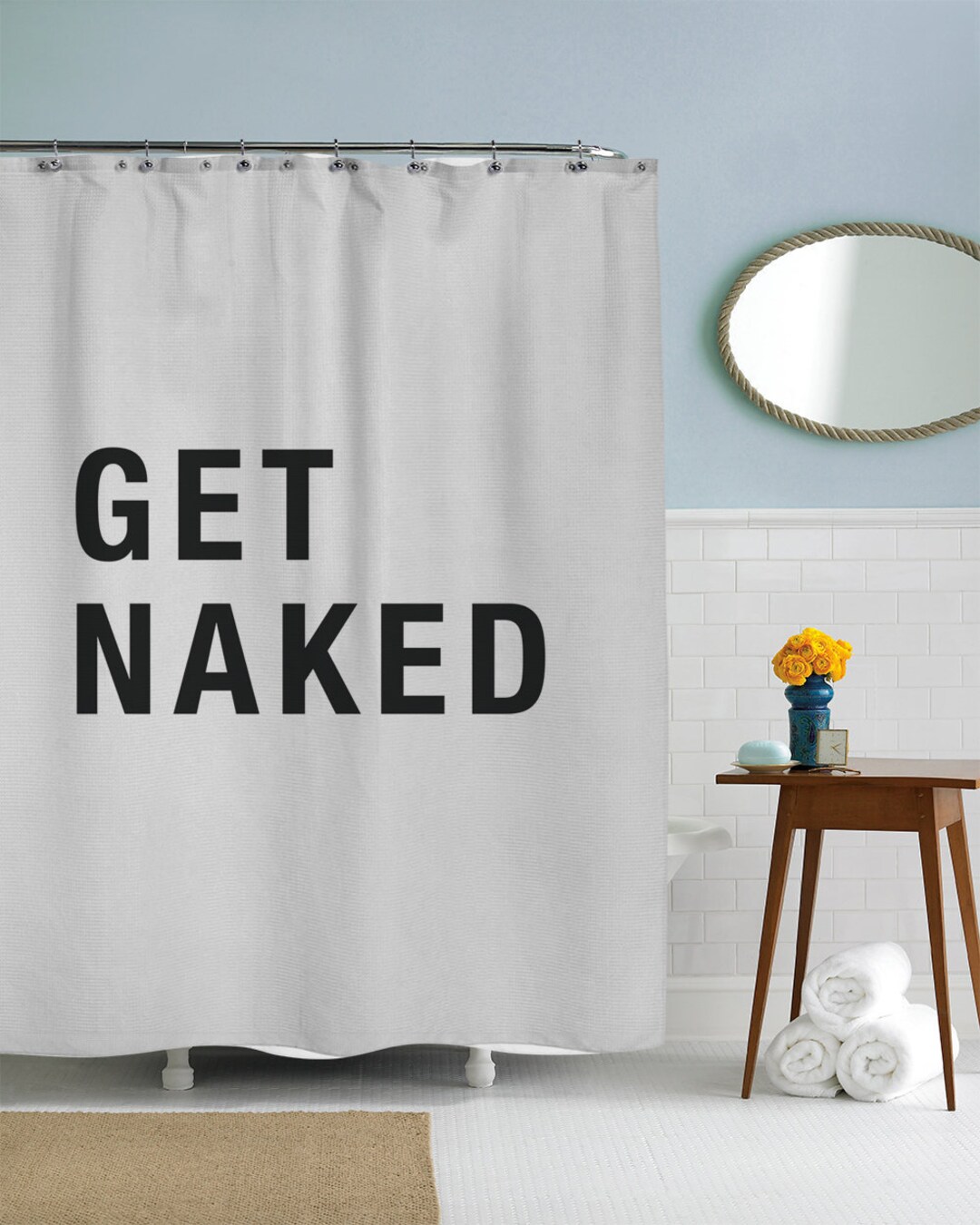 Funny Shower Curtain Cool Shower Curtain Sexy Curtain - Etsy