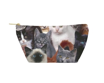 Cats for Days Pouch - Accessory Bag, Cosmetic Case, Makeup Bag, Toiletry Bag, Pencil Pouch - Printed in USA