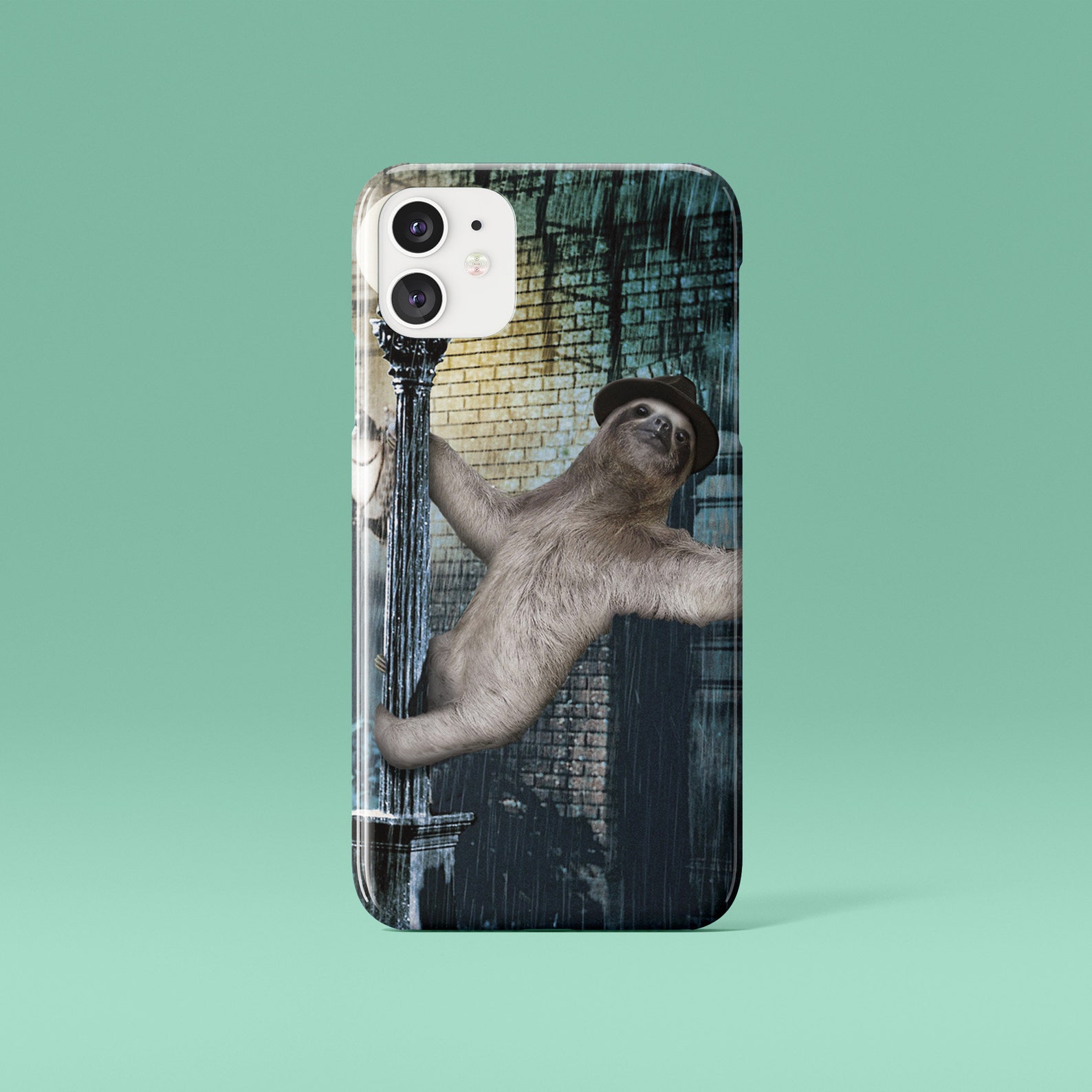 Sloth iPhone X Case Funny iPhone 8 case Protective iPhone 7 Etsy