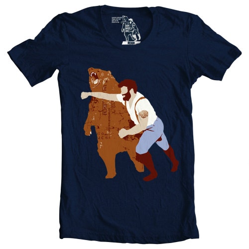 Ophef Betekenis Ministerie Man Punching Bear T-shirt Sizes S-3XL Available Printed in USA - Etsy