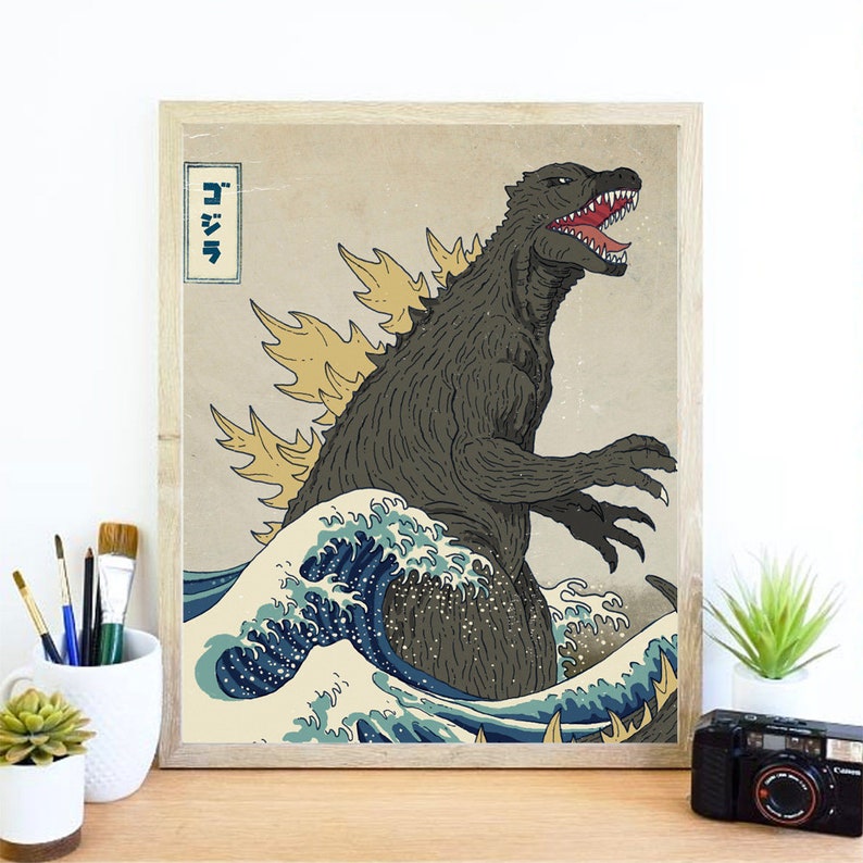 Multicolored Posters to Spiral Different Hues of Your Life 4 Godzilal poster
