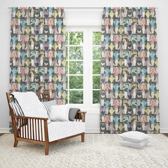 Geek Chic Cat Window Curtain Sheer Fabric Single Or Double Panel Curtain Black Out Cat Decor Cat Kitchen Curtain Rainbow Pattern Curtains Window Treatments Home Living Geek Chic Cat Window Curtain Sheer Fabric Single Or Double Panel Curtain Black Out Cat Decor Cat Kitchen Curtain Rainbow Pattern Curtains Window Treatments Home Living