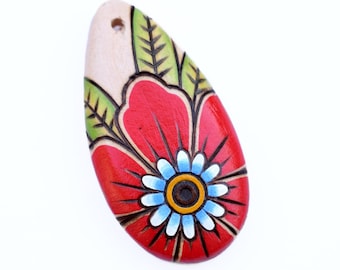 Traditional Floral Pendant