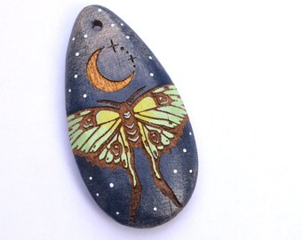 Luna Moth Pendant