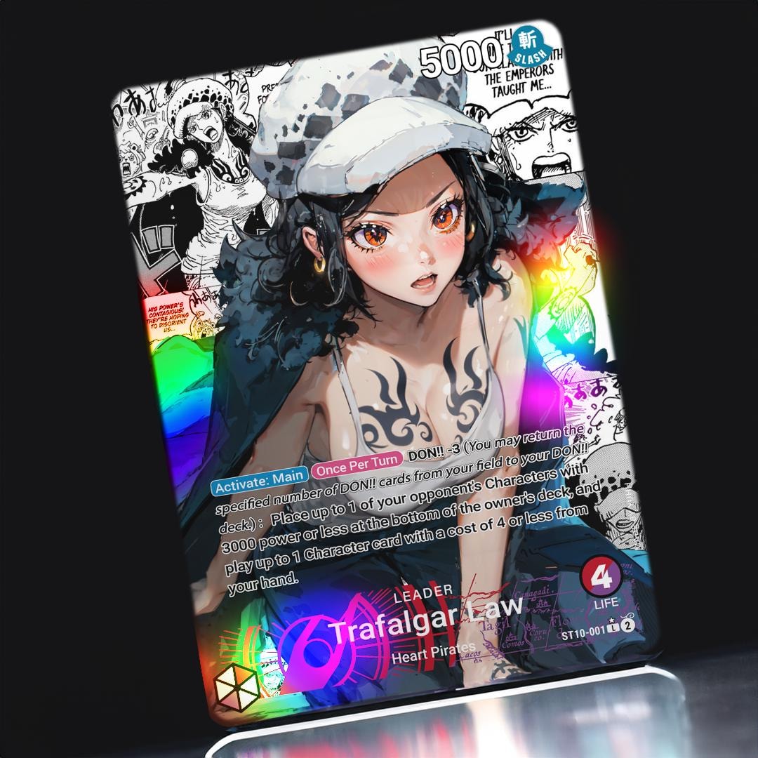Female Trafalgar Law - One Piece - Custom Leader - ST10