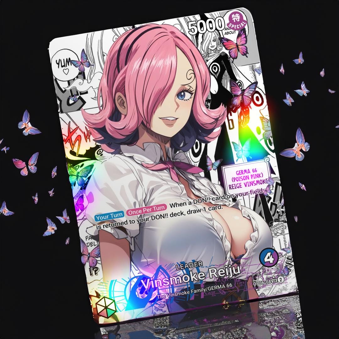 Vinsmoke Reiju - One Piece - Custom Leader - OP06 - Variant Vinsmoke Reiju - One Piece - Custom Leader - OP06 - Variant