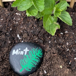 Hand Painted Garden Markers