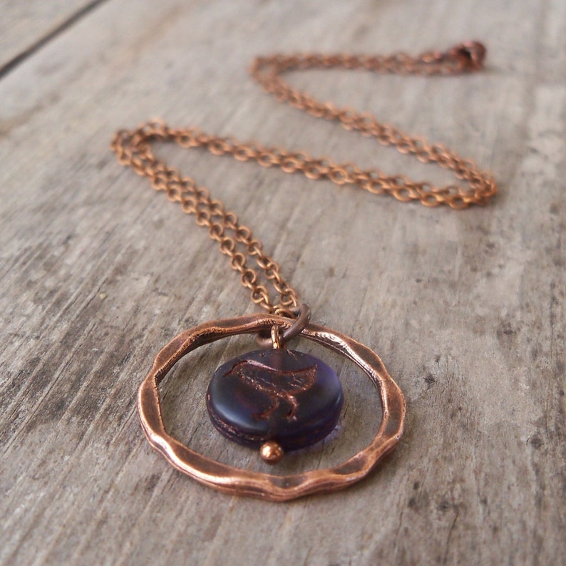 Copper Necklace Women's Copper Jewelry Copper Jewelry Etsy UK