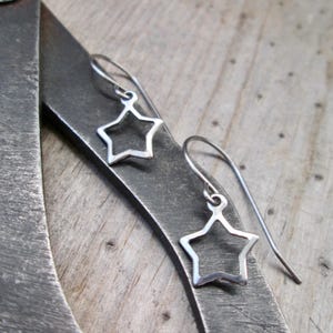 Hypoallergenic Titanium - Stainless Steel Earrings - Star Earrings - Gift for Girl