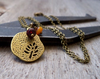 Autumn Pendant Necklace - Pendant Necklace - Fall Jewelry