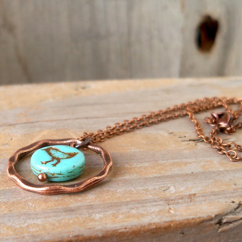 Copper Necklace Women's Copper Jewelry Copper Jewelry Etsy