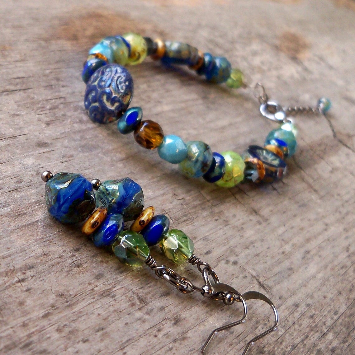 Boho Beaded Jewelry Boho Jewelry Handmade Necklace Boho Etsy