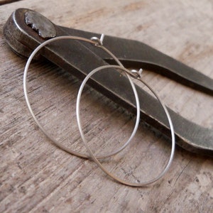 Hypoallergenic Hoop Earrings for Sensitive Ears - Pure Titanium Hoops - Hoop Earrings - Pure Titanium Earrings - Earrings for Sensitive Ears