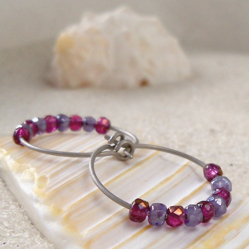 Hypoallergenic Earrings Hypoallergenic Bead Earrings Etsy