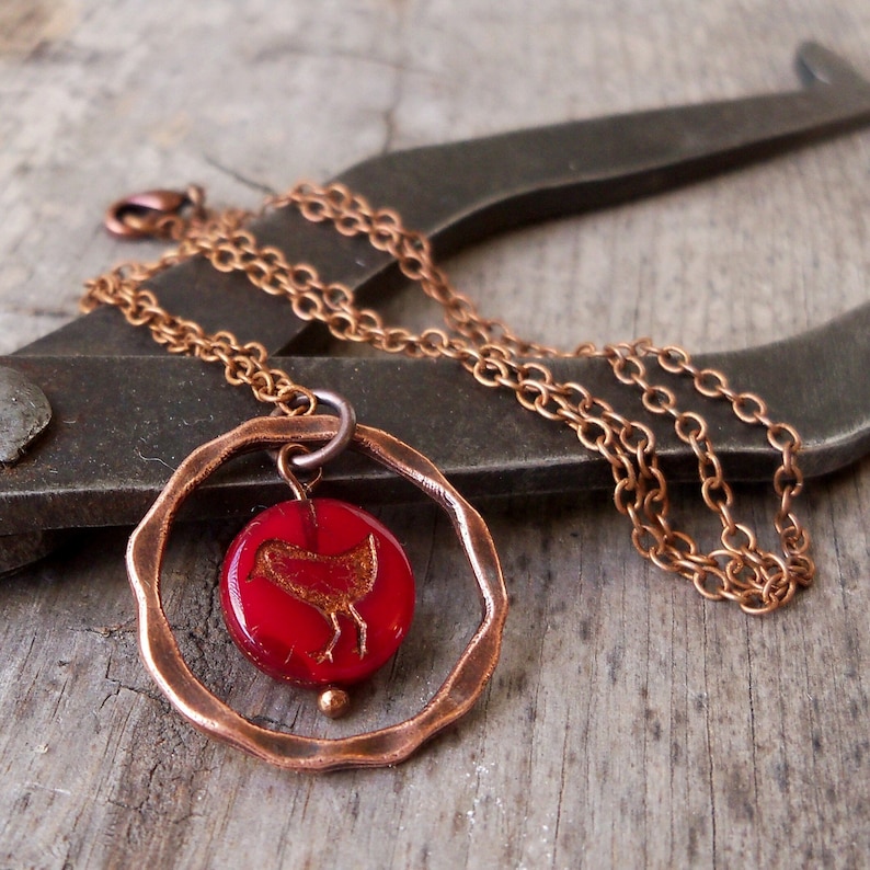 Copper Necklace Women's Copper Jewelry Copper Jewelry Etsy UK