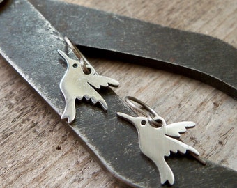 Stainless Steel Earrings - Bird Earrings - Hypoallergenic Titanium Earrings - Gift for Girl