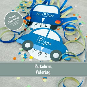 Parking meters for Father&#39;s Day, Gifts for Father&#39;s Day, Dad is the best, Gift Dad, Gift Father&#39;s Day, Download