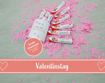 Duplo banderoles Valentine's Day, gifts for Valentine's Day, partner, Duplo gift Valentine's Day, gift Valentine's Day, couple, download