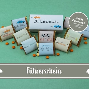 Hanuta banderoles rijbewijs, cadeaus voor rijbewijs, rijbewijs, Hanuta cadeau voor rijbewijs, download