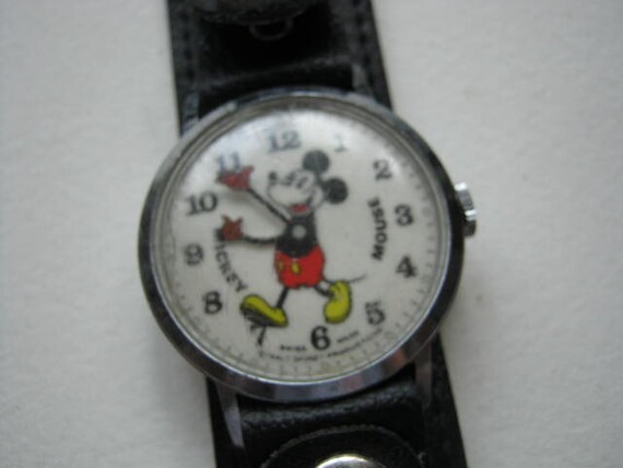 Bradley mickey mouse watch swiss made 47 discount