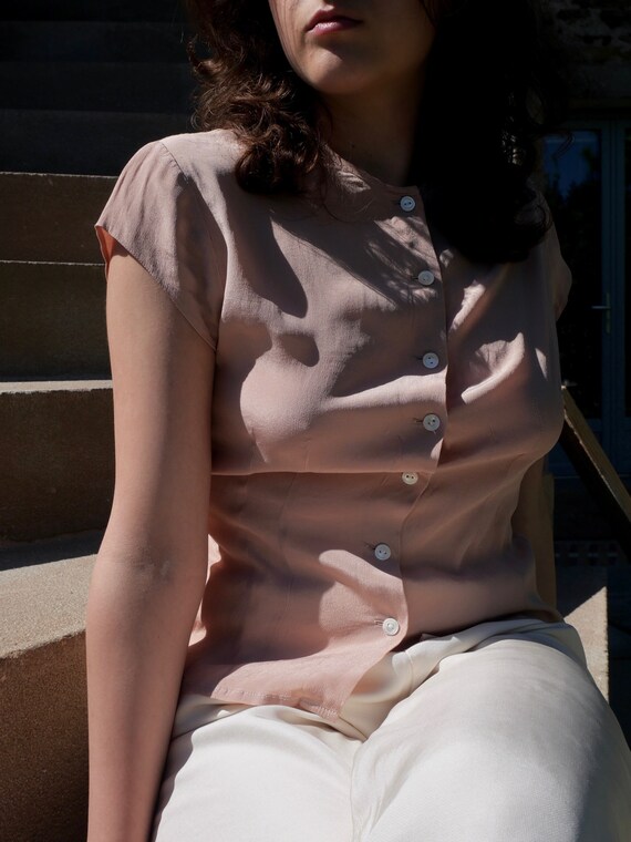 Silk blouse - image 2
