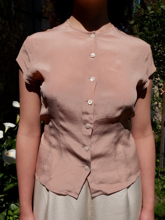 Silk blouse - image 8