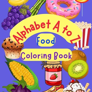 26 pages à colorier de l&#39;alphabet les plus vendues pour adultes et enfants, imprimables numériques à téléchargement immédiat au format PDF