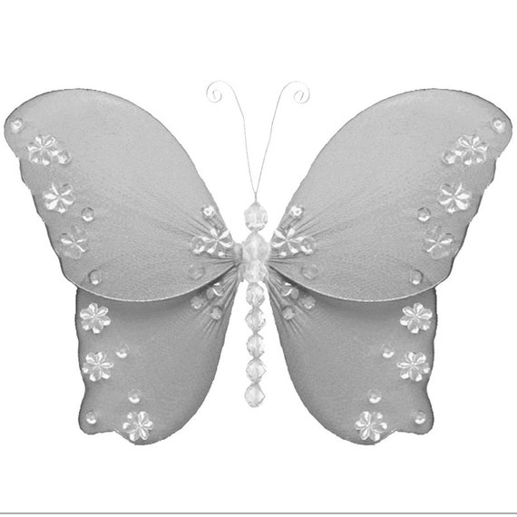 Butterfly Decorations Decor Hanging Butterflies Baby Girl Etsy