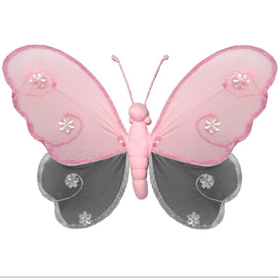 Large Butterfly Birthday Party Decorations Nylon Butterflies Etsy
