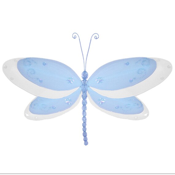 Ceiling Dragonfly Decor Hanging Dragonflies Decorate Baby Etsy