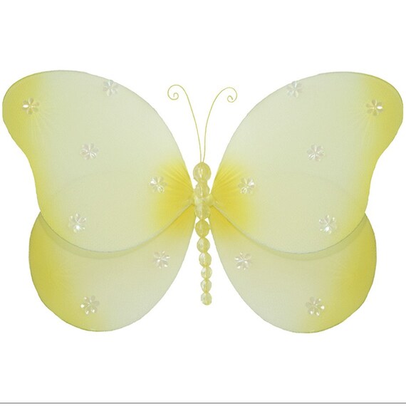 Butterfly Home Decor Fake Butterflies Nylon Mesh Fabric Etsy