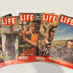 Vintage Time Magazines - Etsy