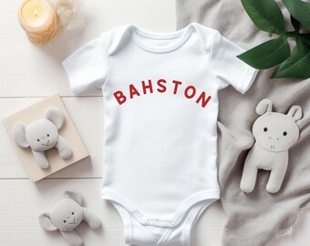 Bahston Baby Bodysuit, Bahston, Baby Bodysuit, Bodysuit, Newborn, Unisex, Baby Shower Gift, Baby Gift, Baby Clothes, Baby Shower, Onesie,