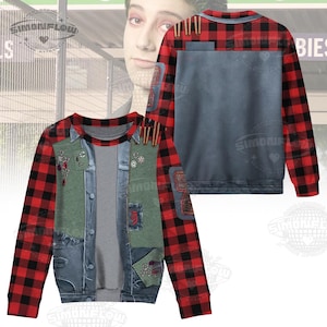 Disneyland Zed Necrodopolis 3D Sweatshirt, Zombies 4 Costume Hoodie, Disneyland Zombies Costume Shirt, Zombies Zed Cosplay Matching Shirt